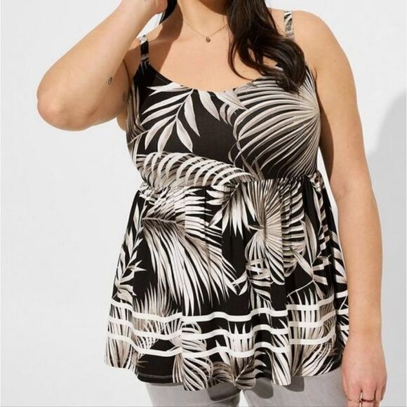 Super soft V neck babydoll top size 2 NWT - Picture 2 of 4